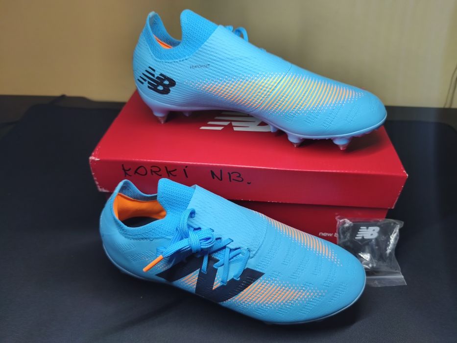 Wkręty New Balance Furon V7+ Destroy SG - Niebieski