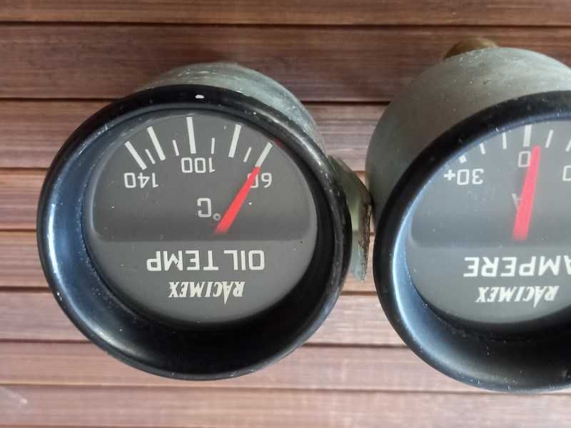 Stare zegary  do motoru i Racimex