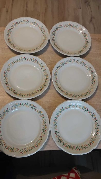 Porcelana WAŁBRZYCH Fryderyka - Piękny Serwis Obiadowy 22 elementy PRL