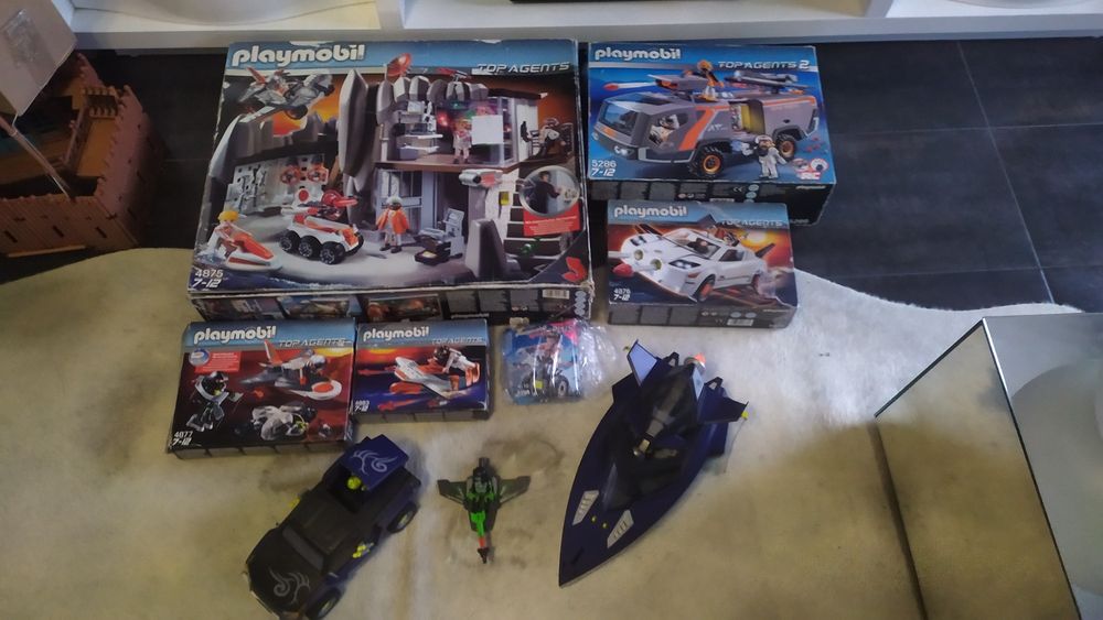Playmobil 9 sets top agents