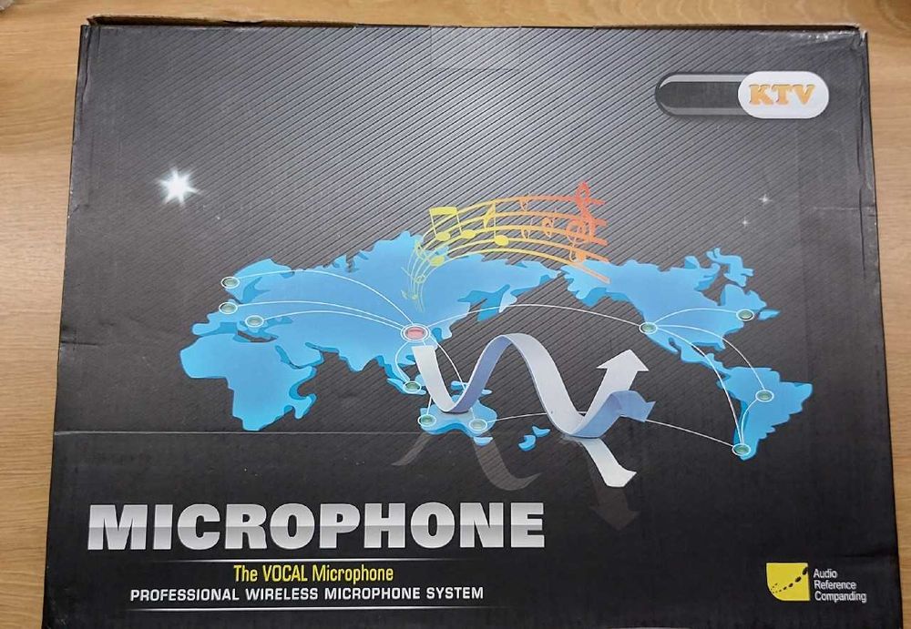 2-kanałowy system 4 mikrofonów bezprzewodowych KTV VC591 karaoke