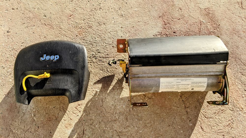 Подушка безпеки jeep grand cherokee водія і пасажира Airbag