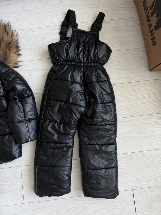 Комбінезон зимовий дитячий роздільний BEWARM Umka Royal Black 104-110