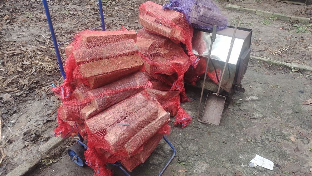 Буржуйка булерьян"Мрія" + дубові дрова