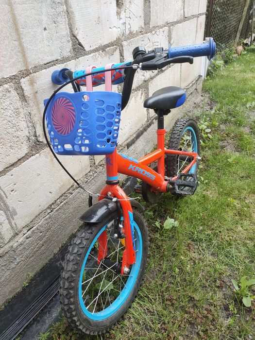 Rowerek Kross racer 3.0 rozmiar koła 16 cali (kółka boczne)
