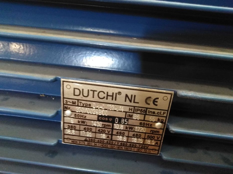 Motoredutor Pujol DXC 502 i=13.14; n2=109rpm M2=1058Nm