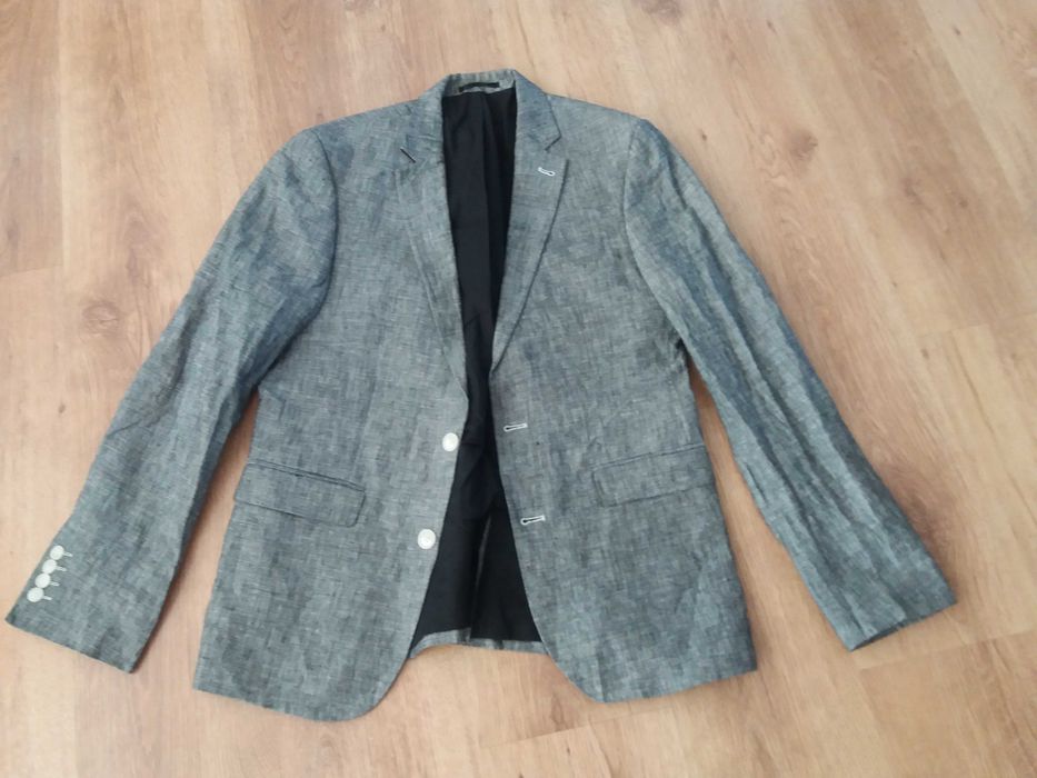 Marynarka lniana OSOS Slim fit 50