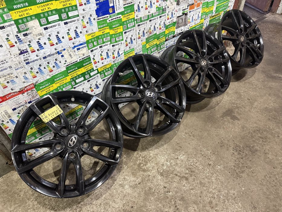 Литі диски r16 5/114,3 6,5j et50 kia hyundai кіа хюндай мазда рено