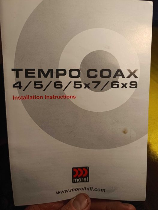 Акустика Morel Tempo Coax 4