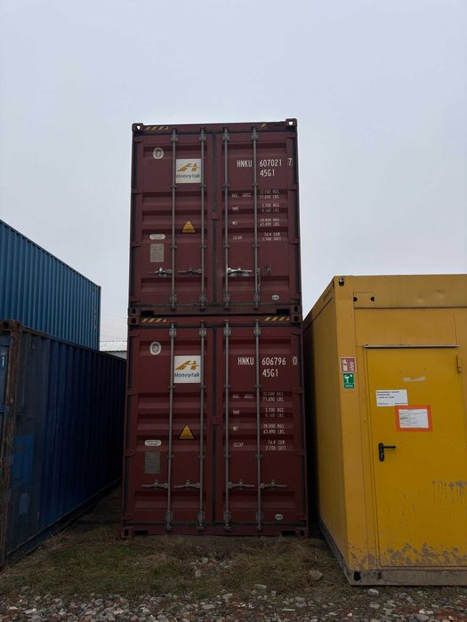 Kontener morski używany 40 HC bdb stan - Poznań 2021 rok