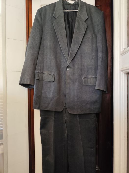 Мужской шерстяной костюм пиджак и брюки Nina р.52-54