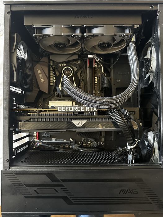 Игровой ПК + мон 27 200гц/RTX 3060Ti/RYZEN 7 5700x/32GB RAM