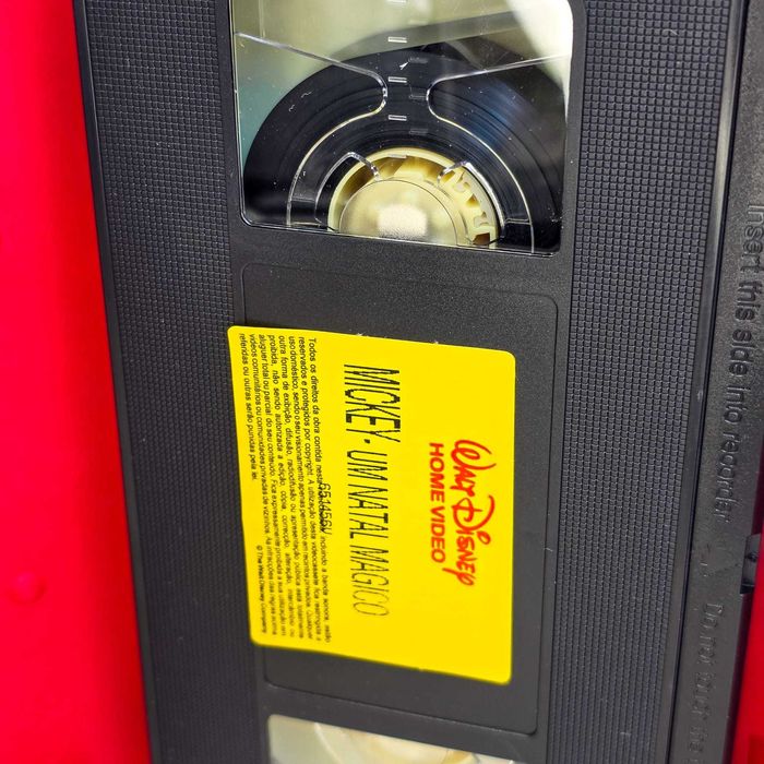 VHS Disney “Mickey – Um Natal Mágico” (Edição Portuguesa)