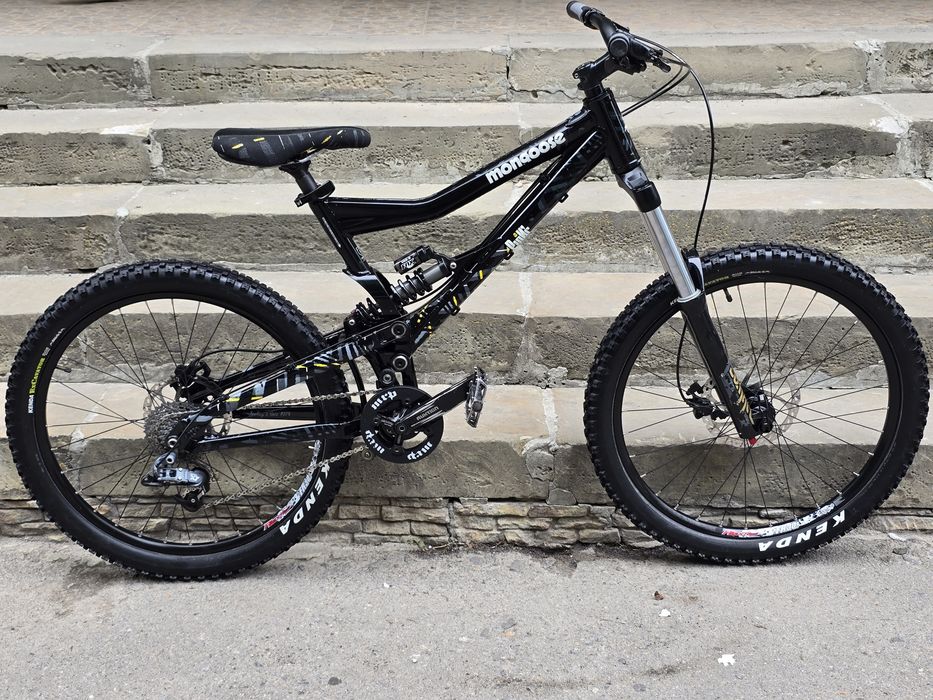 Mongoose Pinn'R Freeride 2011p | Велосипед двопідвіс на Rockshox Domain, Sram X7, дх, downhill