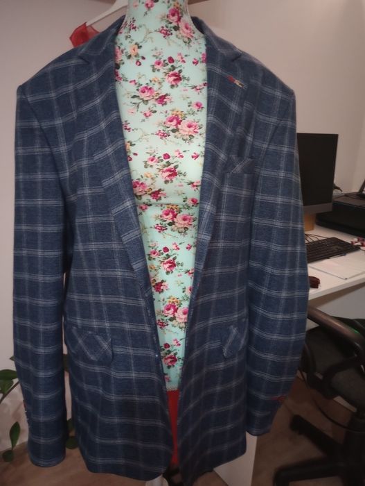 Marynarka męska  niebieska