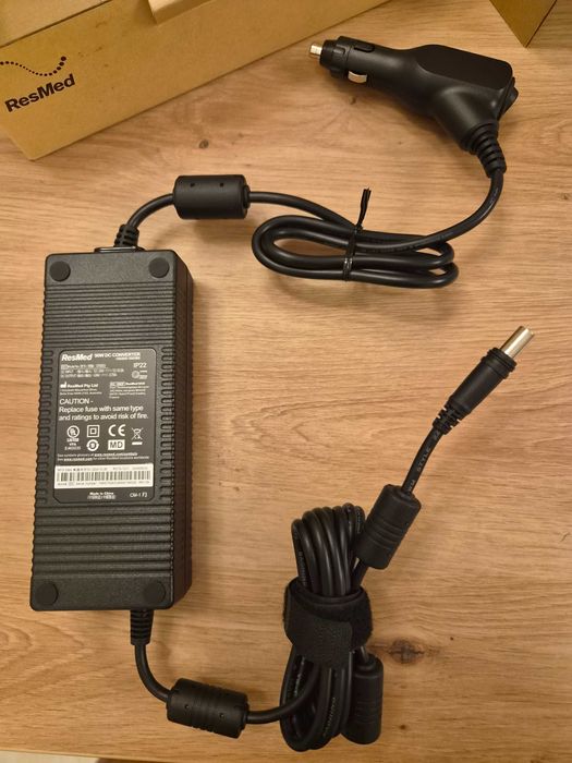 Nowa ORYGINALNA przetwornica 12/24V 90W DC do DC zasilacz samochodowy Resmed do AirSense 10 AirCurve 10
