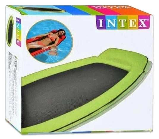 Надувний матрас-гамак Intex 58836  з сіткою (178x94 см, подголовник)