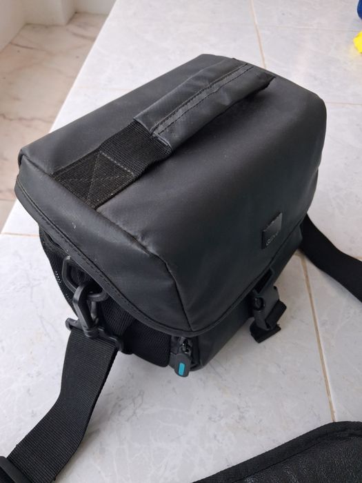 Bolsa transparente máquina fotográfica