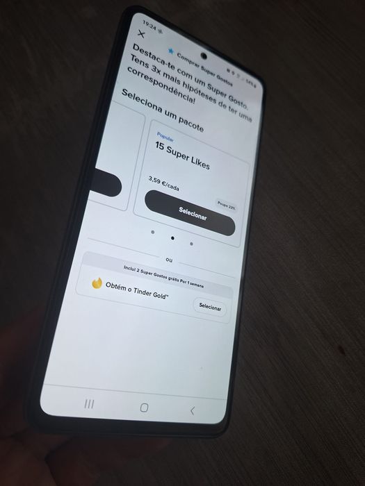 Troco samsung a52s de 128gb 5g
