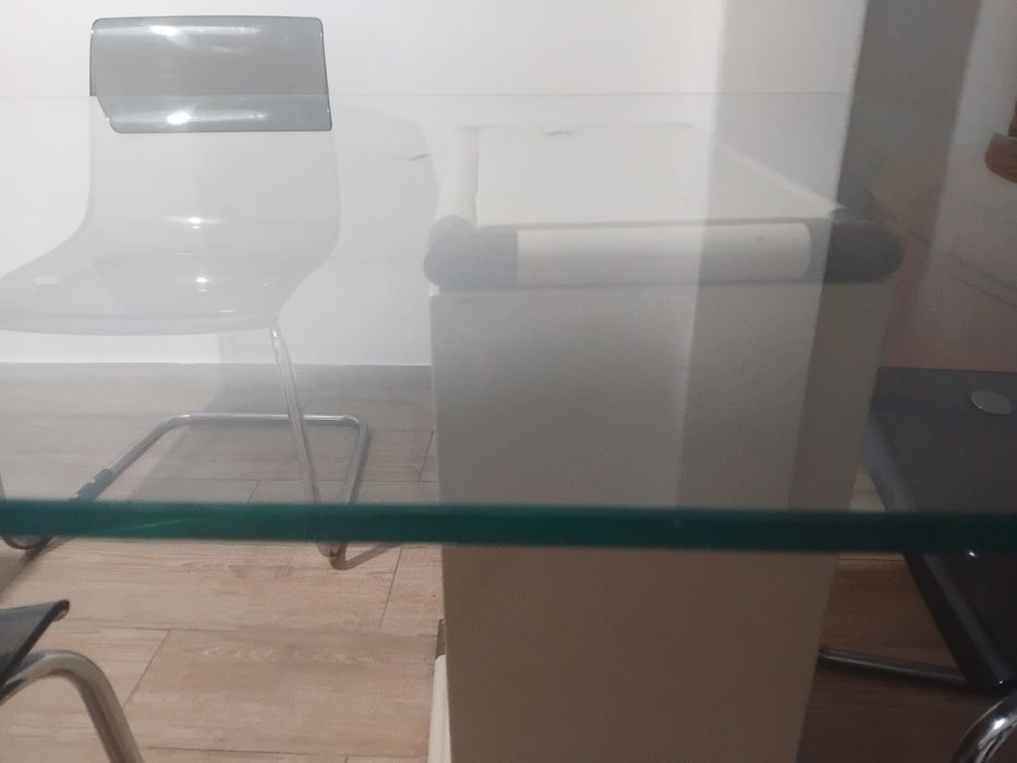 Mesa vidro 1,80x1,00