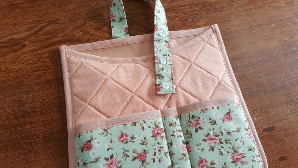 Organizador para carro / Lixeira de automóvel com alça ajustável