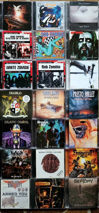 •CD Диски-5•HEAVY METAL ROCK•Компакт Диски•Сд Диски-5•Объявление-5•