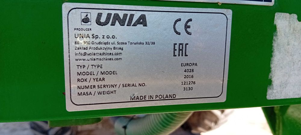 Opryskiwacz Pilmet Europa 4028