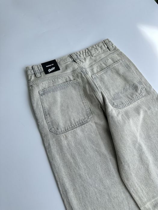 Широкі Джинси Pull&Bear Skater Fit Сірі  Пулбір Скейтер Baggy Беггі