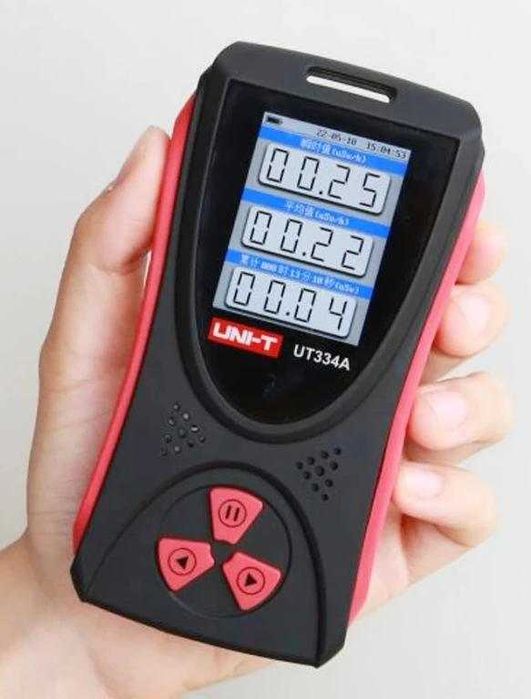 Дозиметр радиации UNI-T UT334A, счетчик гейгера.