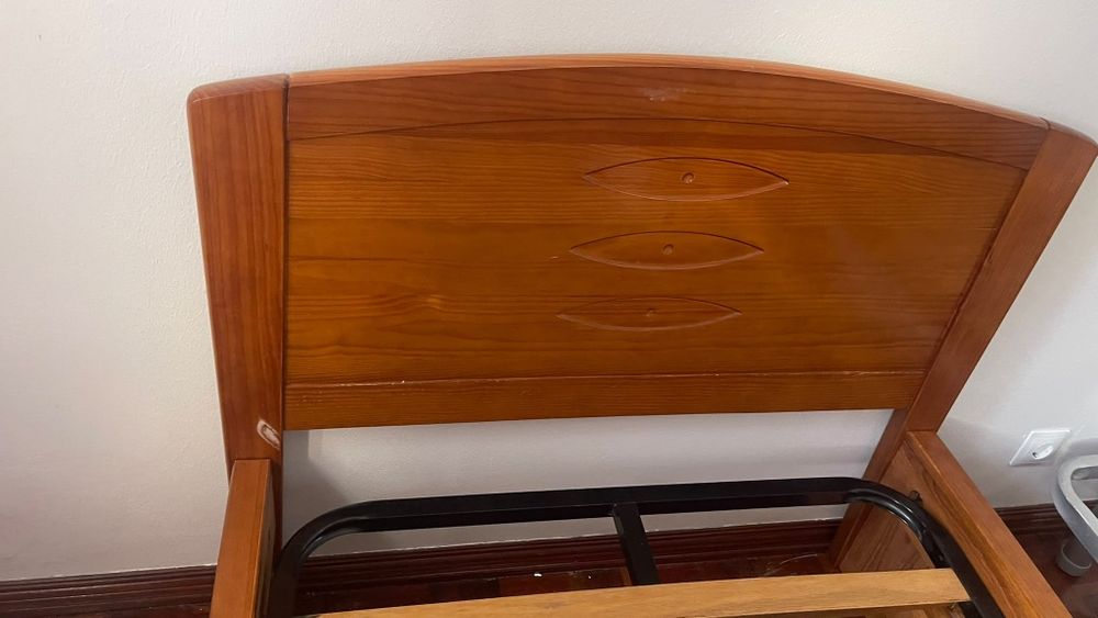 Cama solteiro + 4 gavetas