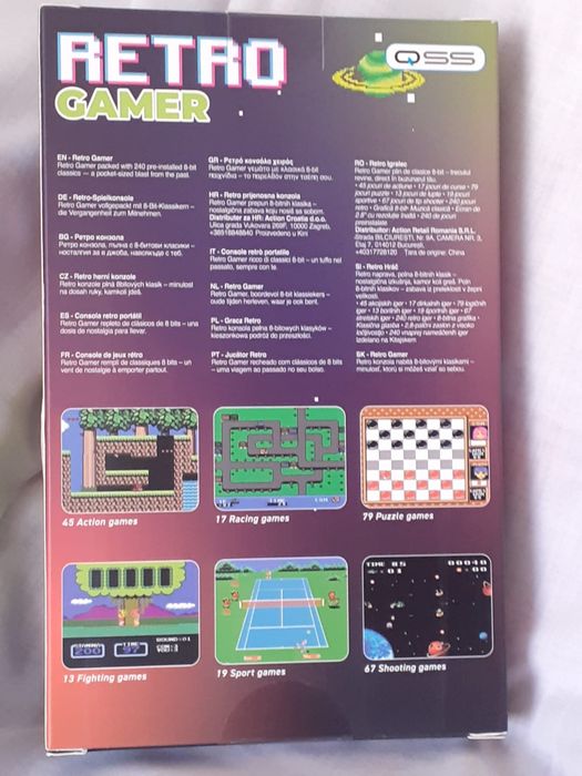 Consola Retro 240 Games - NOVO