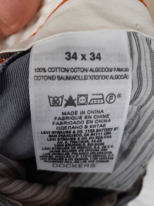 Spodnie Dockers rozmiar 34/34