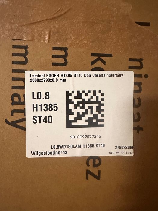 Laminat dąb casella naturalny egger
