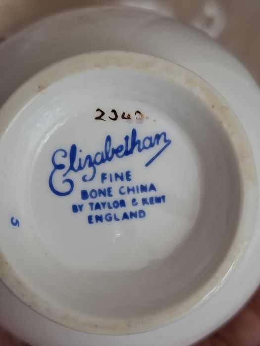 Вінтажні чайно- кавові пари  Elisabethan  Taylor & Kent  Англія