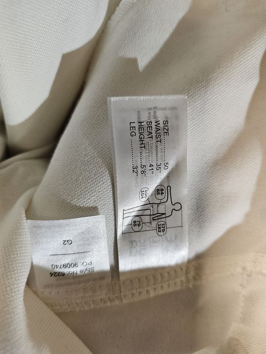Spodnie robocze Snickers 6224 r.50 białe
