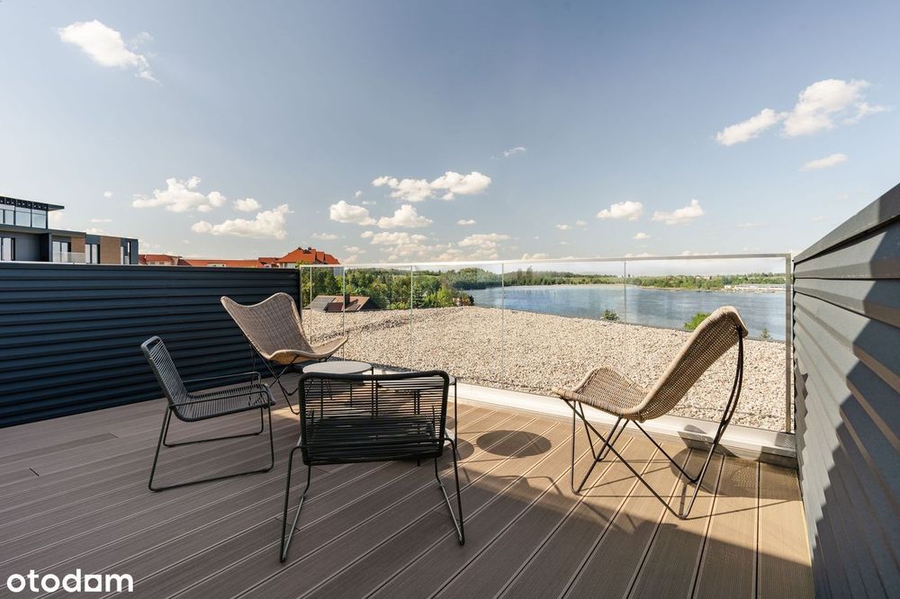 Apartament 65 m² z widokiem na jezioro - Pratum Resort, Mikołajki