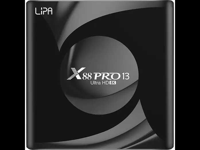 Odtwarzacz multimedialny LIPA X88 13 czarny