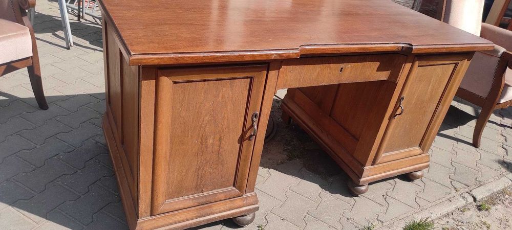 Bardzo ładne stare biurko dębowe antyk stare biurko !!