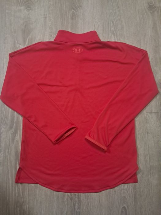 Червоний лонгслів Under Armour
