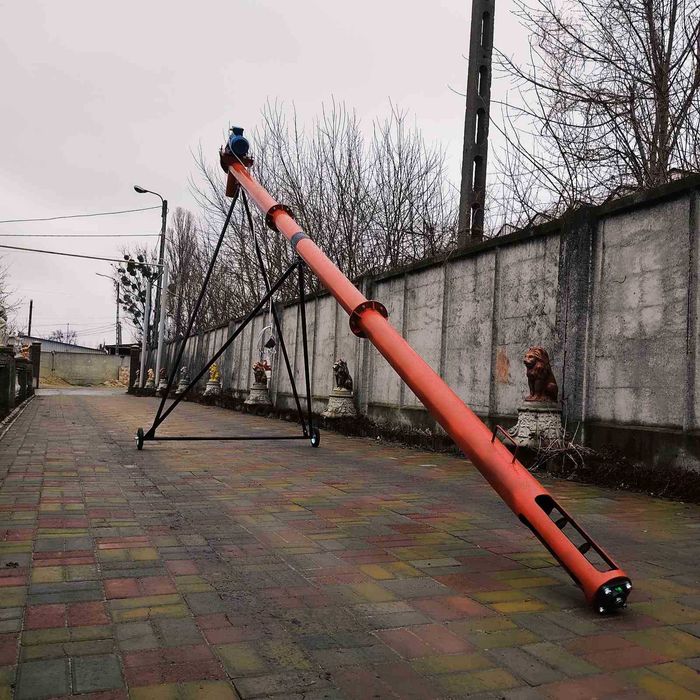 Шнековий навантажувач,гвинтовий конвеєр,Ø 108, 133, 159,протруювач