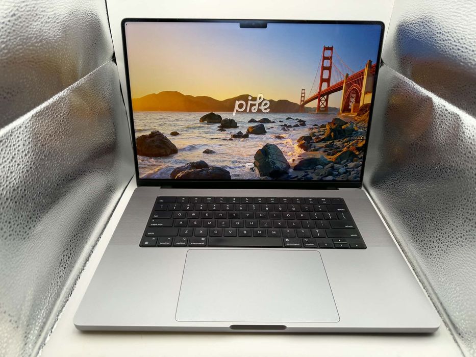 M1 Max 64gb 2tb SDD 24gpu Apple MacBook Pro 16 A2485 space gray 12M FV23 A+ AI miniLED 120hz