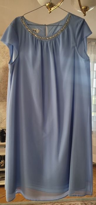 Sukienka rozmiar 46 błękitna