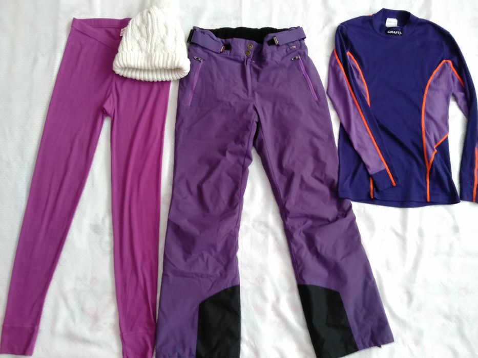 Komplet narciarski 164/168 dla dziewczyny