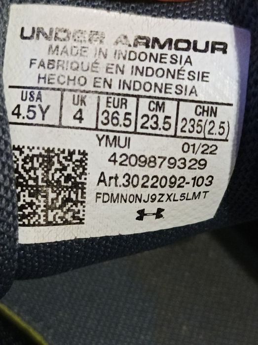 Buty do biegania Under Armour micro G pursuit