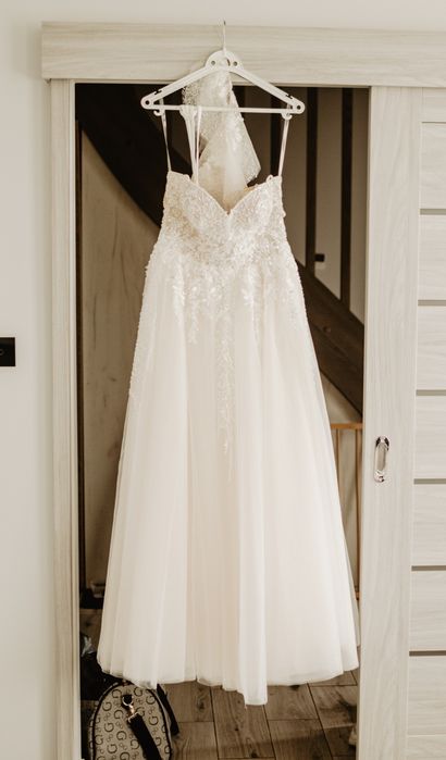 Suknia ślubna z gorsetem