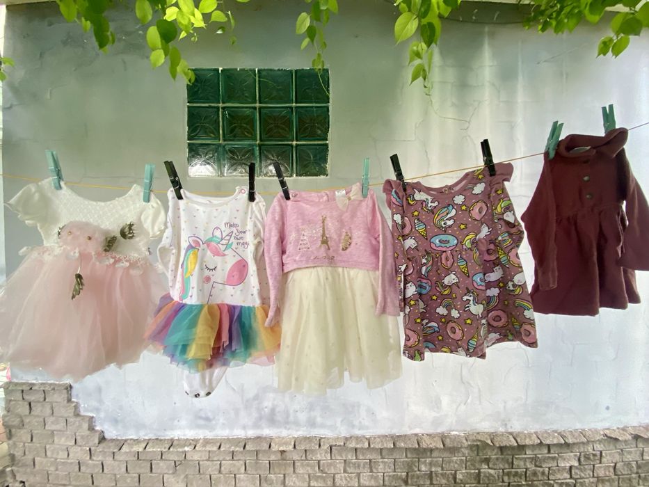 Сукня zara , hm ,sinsay, disney , shein  плаття на 1 2 3 роки 74-80р 86-92р 92-98р
