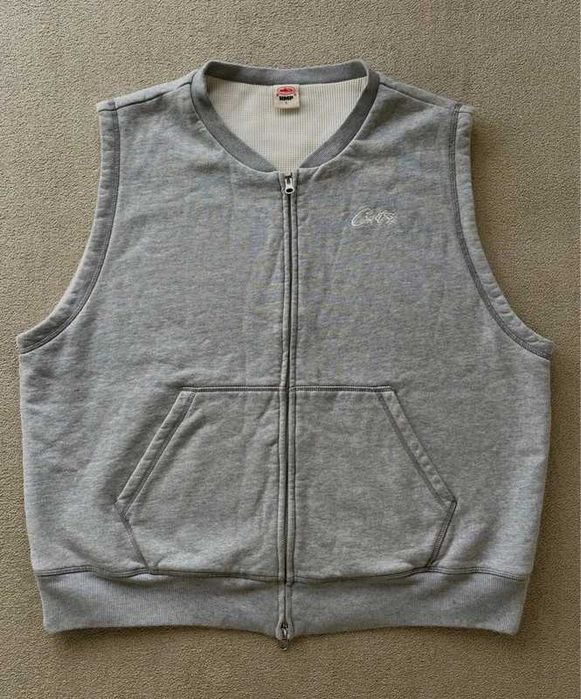 トップス Corteiz HMP Thermal Vest heather Grey Corteiz HMP Thermal Vest heather Grey