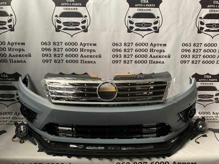 Бампер Volkswagen СС R-line 2013 2014 2015 2016 2017 cc