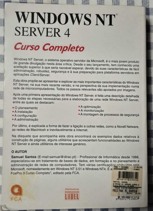 Book "Windows NT Server 4", 2nd Edition64550843694339121