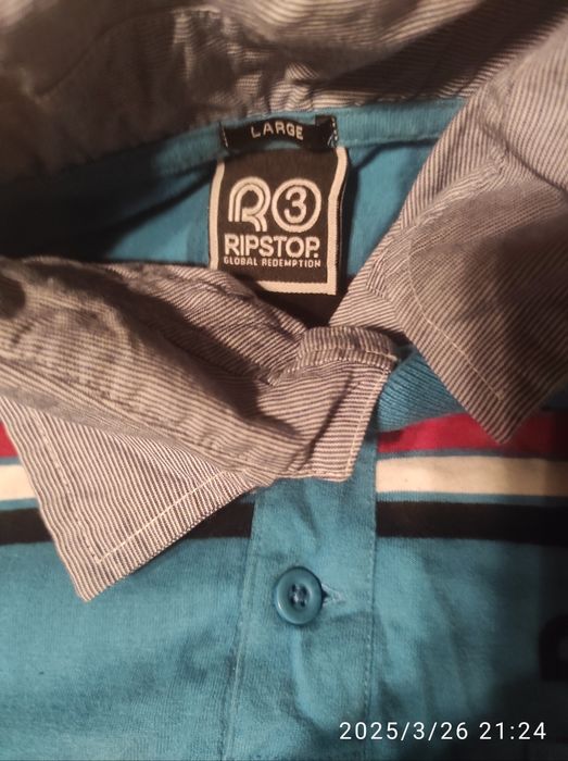 Męska koszulka w paski